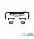 DIFUSOR BMW F44 21-23 + PONTEIRAS ESCAPE PRETO BRILHANTE