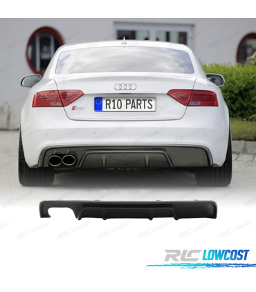 DIFUSOR AUDI A5 S5 B8 B81 COUPE CABRIO 11- LOOK RS5