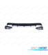 DIFUSOR MERCEDES CLA C117 13-16 LOOK AMG CLA45 PRETO + PONTEIRAS DE ESCAPE