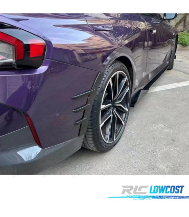 EXTENSÕES PARA-LAMAS BMW G42 22-24 LOOK M PERFORMANCE PRETO BRILHANTE