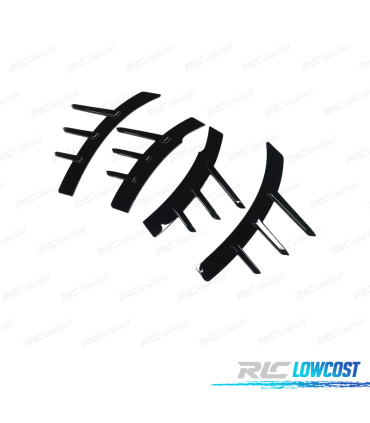 EXTENSÕES PARA-LAMAS BMW G42 22-24 LOOK M PERFORMANCE PRETO BRILHANTE