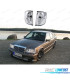 PISCAS FRONTAIS CRISTAL PARA MERCEDES W201 SERIES 190 82-93 CROMADOS