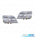 FARÓIS PARA MERCEDES CLASSE C W202 93-96 FUNDO CROMADO
