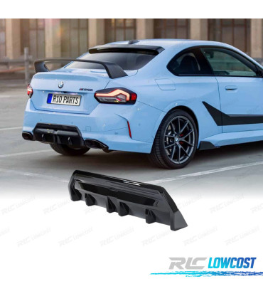 DIFUSOR BMW G42 22-24 LOOK M PERFORMANCE PRETO BRILHANTE