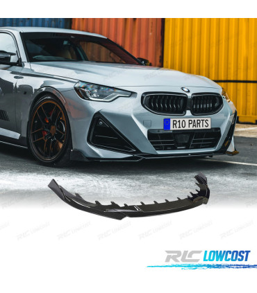 SPOILER LIP BMW G42 22-24 LOOK M PERFORMANCE PRETO BRILHANTE