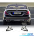 PONTEIRAS DE ESCAPE MERCEDES CLASSE S W222 13-17 LOOK MAYBACH AMG CROMADO