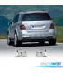 PONTEIRAS DE ESCAPE MERCEDES ML W164 08-11 LOOK AMG CROMADO