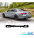 DIFUSOR MERCEDES CLASSE E W213 20-24 LOOK AMG PRETO BRILHANTE + PONTEIRAS DE ESCAPE