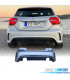 PARA-CHOQUES TRASEIRO MERCEDES CLASSE A W176 12-18 LOOK AMG A260 PDC