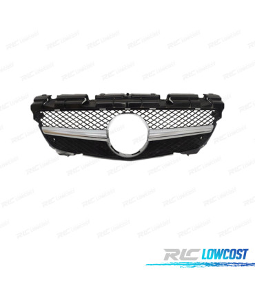 GRELHA MERCEDES SLK R172 11-14 LOOK AMG CROMADO PRETO