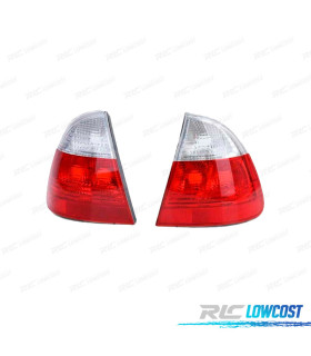 FAROLINS EXTERIORES PARA BMW E46 TOURING 01-05 BRANCO VERMELHO