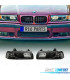 FARÓIS BMW E36 90-99 LUZ DIURNA FUNDO NEGRO