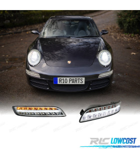 KIT CONJUNTO LUZ DIURNA + PISCA PORSCHE CARRERA 997