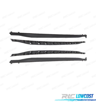 EXTENSÃO EMBALADEIRAS VOLKSWAGEN GOLF 8 21-23 LOOK R