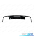 DIFUSOR MERCEDES CLS C218 15-18 LOOK C63 AMG PRETO BRILHANTE