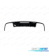 DIFUSOR MERCEDES CLS C218 11-14 LOOK C63 AMG PRETO BRILHANTE