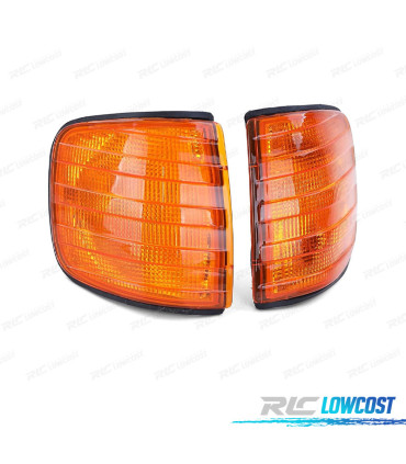 PISCAS FRONTAIS MERCEDES S-CLASS W126 79-91 LARANJA