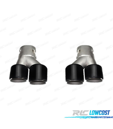 PONTEIRAS DE ESCAPE BMW G20 20-22 LOOK M PRETO BRILHANTE