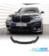 SPOILER LIP BMW X3 G01 18-20 LOOK M PRETO BRILHANTE