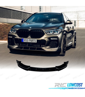 SPOILER LIP BMW X6 G06 20-21 PRETO BRILHANTE