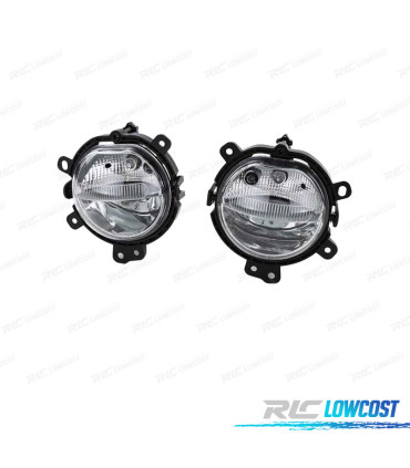 FARÓIS DE NEVOEIRO MINI ONE COOPER F54 F55 F56 F57 13-18 LUZ DIURNA
