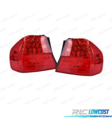 FAROLINS PARA BMW E90 SEDAN 08-11 LED VERMELHO