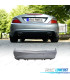 PÁRA-CHOQUES TRASEIRO MERCEDES SLK R172 11-15 LOOK AMG SAIDA SIMPLES