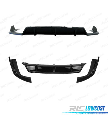 KIT CARROÇARIA BMW X5 G05 18-22 LOOK BLACK KNIGHT PRETO BRILHANTE