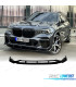 SPOILER LIP BMW X5 G05 21-23 LOOK BLACK KNIGHT PRETO BRILHANTE