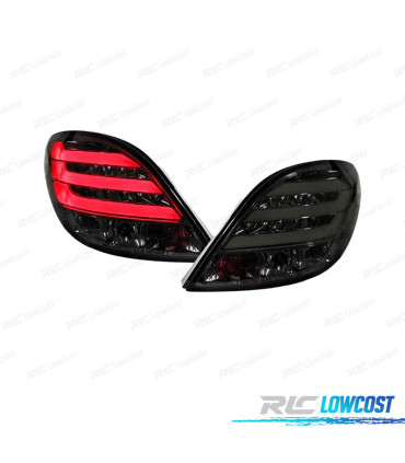FAROLINS TRASEIROS LED PEUGEOT 207 06-09 FUMADO