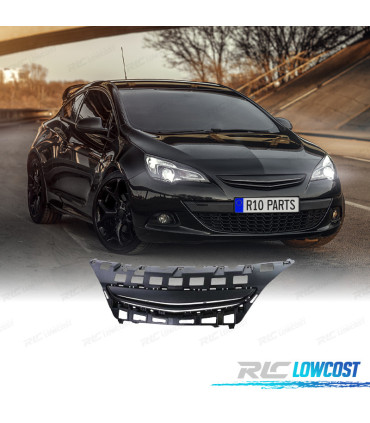 GRELHA FRONTAL OPEL ASTRA J GTC 3P 12-15 PRETO MATE