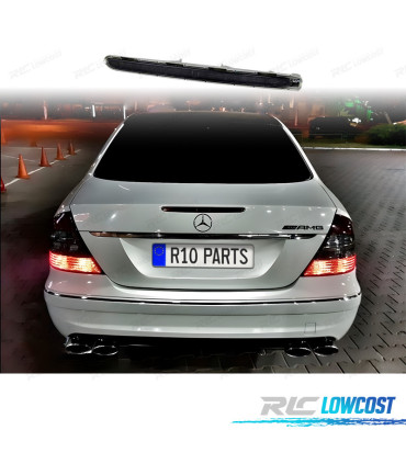 TERCEIRA LUZ DE STOP PARA MERCEDES E CLASSE W211 02-06 PRETO FUMADO