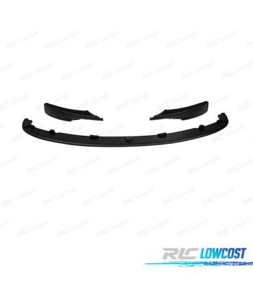 LIP SPOILER FRONTAL BMW E90 LCI 09-12 LOOK M PERFORMANCE PRETO BRILHANTE