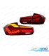 FAROLINS BMW F30 FULL LED LIGHT BAR OLED VERMELHO