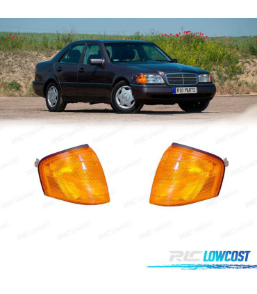 PISCAS FRONTAIS CLASSE C W202 93-00 AMARELOS