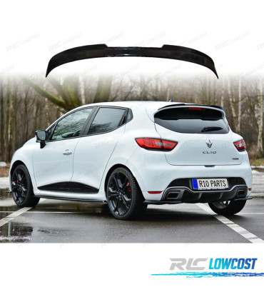 AILERON SPOILER RENAULT CLIO 4 16-19 PRETO BRILHANTE