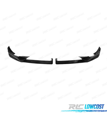 SPOILER LIP BMW X6 G06 19-22 LOOK M PRETO BRILHANTE