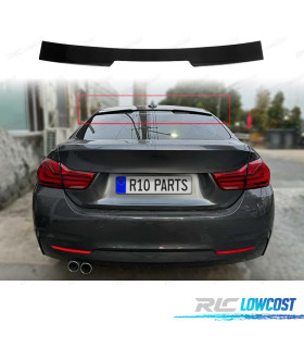 SPOILER VIDRO TRASEIRO BMW F32 14-20 PRETO BRILHANTE