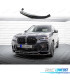 SPOILER LIP DIANTEIRO BMW X3 G01 LCI 22- LOOK M PRETO BRILHANTE