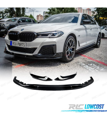 SPOILER DIANTEIRO BMW G30 21-23 LOOK M PERFORMANCE PRETO BRILHANTE