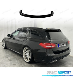AILERON SPOILER MERCEDES 14-21 S205 LOOK AMG PRETO BRILHANTE