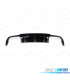 DIFUSOR MERCEDES W204 07-14 LOOK C63 AMG PRETO BRILHANTE