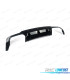 DIFUSOR MERCEDES W204 07-14 LOOK C63 AMG PRETO BRILHANTE