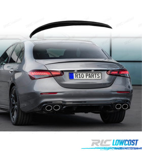 AILERON SPOILER MERCEDES W213 21-23 LOOK AMG PRETO BRILHANTE