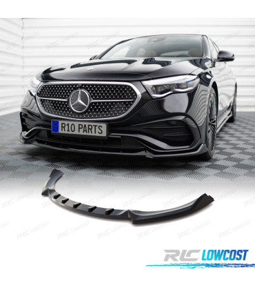 SPOILER LIP MERCEDES W214 24- LOOK AMG PRETO BRILHANTE