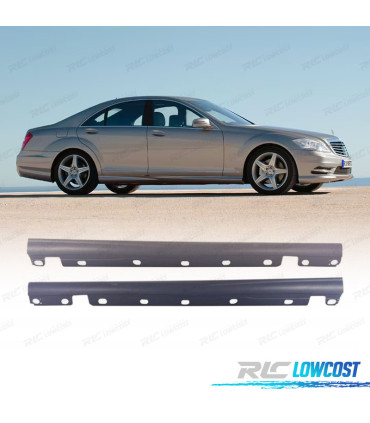 EMBALADEIRAS LATERAIS MERCEDES CLASSE S W221 05-11 CURTO