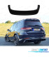 AILERON SPOILER MERCEDES GLS X167 20- LOOK AMG PRETO BRILHANTE