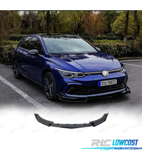 SPOILER LIP FRONTAL VOLKSWAGEN VW GOLF 8 R 20- PRETO BRILHANTE