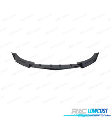 SPOILER LIP FRONTAL VOLKSWAGEN VW GOLF 8 R 20- PRETO BRILHANTE
