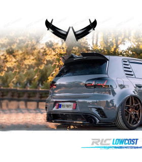 AILERON SPOILER VOLKSWAGEN VW GOLF 6 08-12 PRETO BRILHANTE
